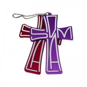 맞춤형 맞춤형 금속 군대 ID 태그 종교 양극 처리 된 알루미늄 군사 개 태그